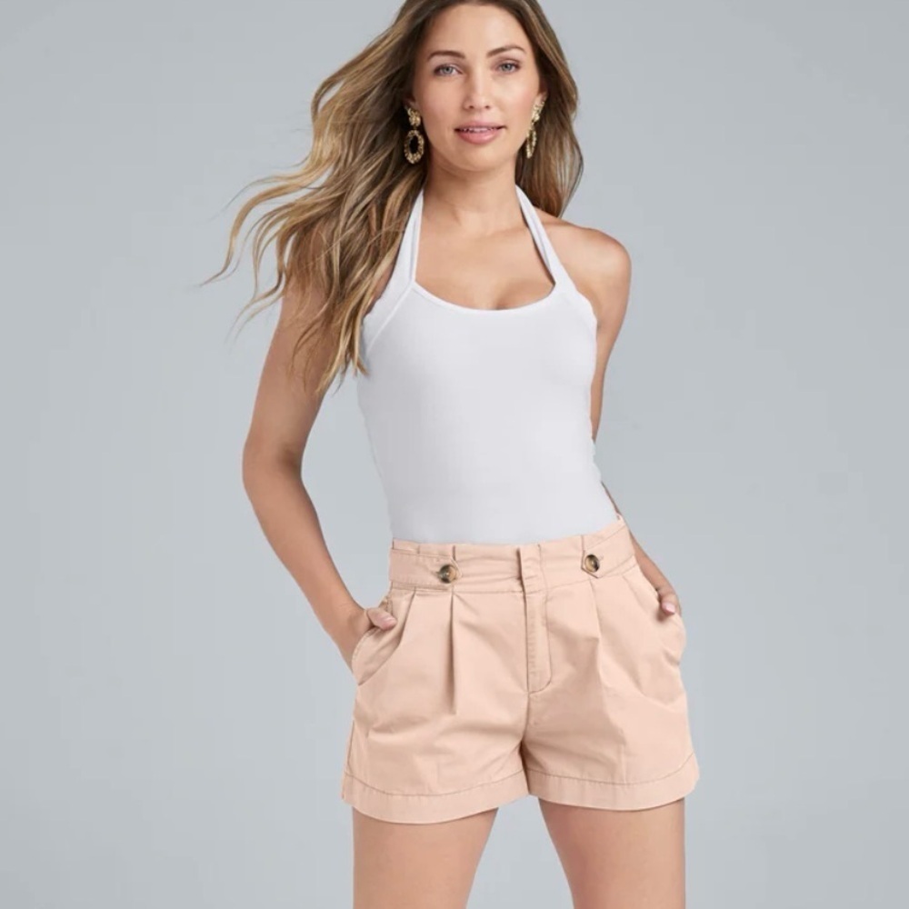 Venus Halter Top Knit White L Summer